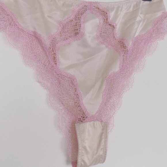 Victoria's Secret Brazilian slip lingerie satin lace dream angels girly - Picture 4 of 5